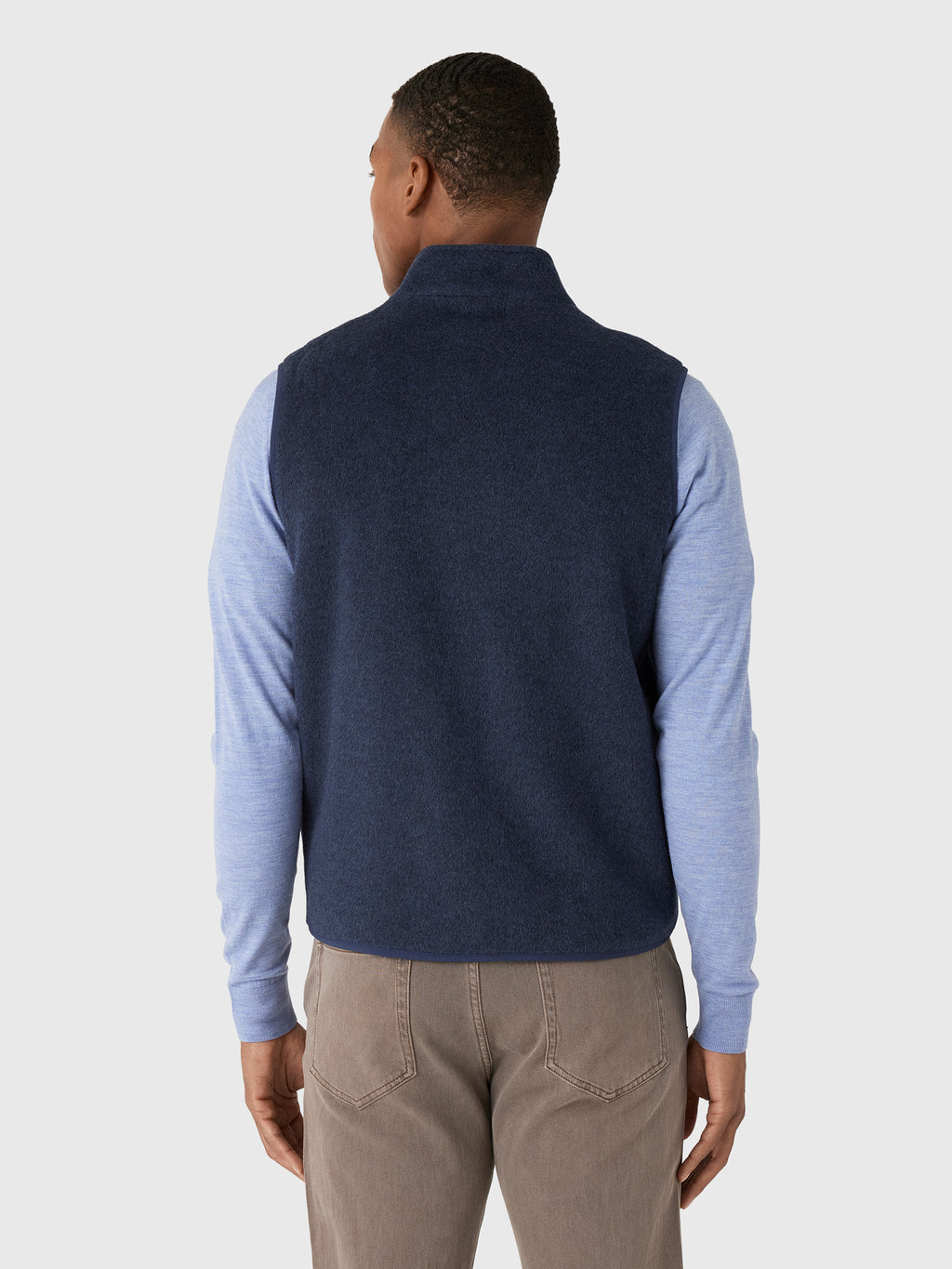 Peter Millar Crown Men's Crown Flex Merino Vest - Saint Bernard