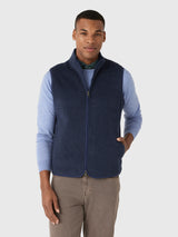 Peter Millar Crown Men's Crown Flex Merino Vest - Saint Bernard