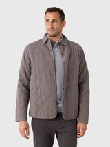 Peter Millar Crown Men's Chatham Cotton Cashmere Shirt Jacket - Saint Bernard