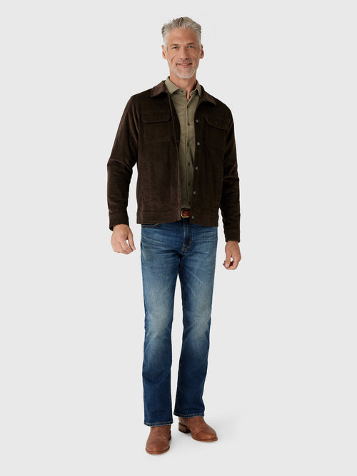 Peter Millar Crown Men's Camden Corduroy Jacket - Saint Bernard