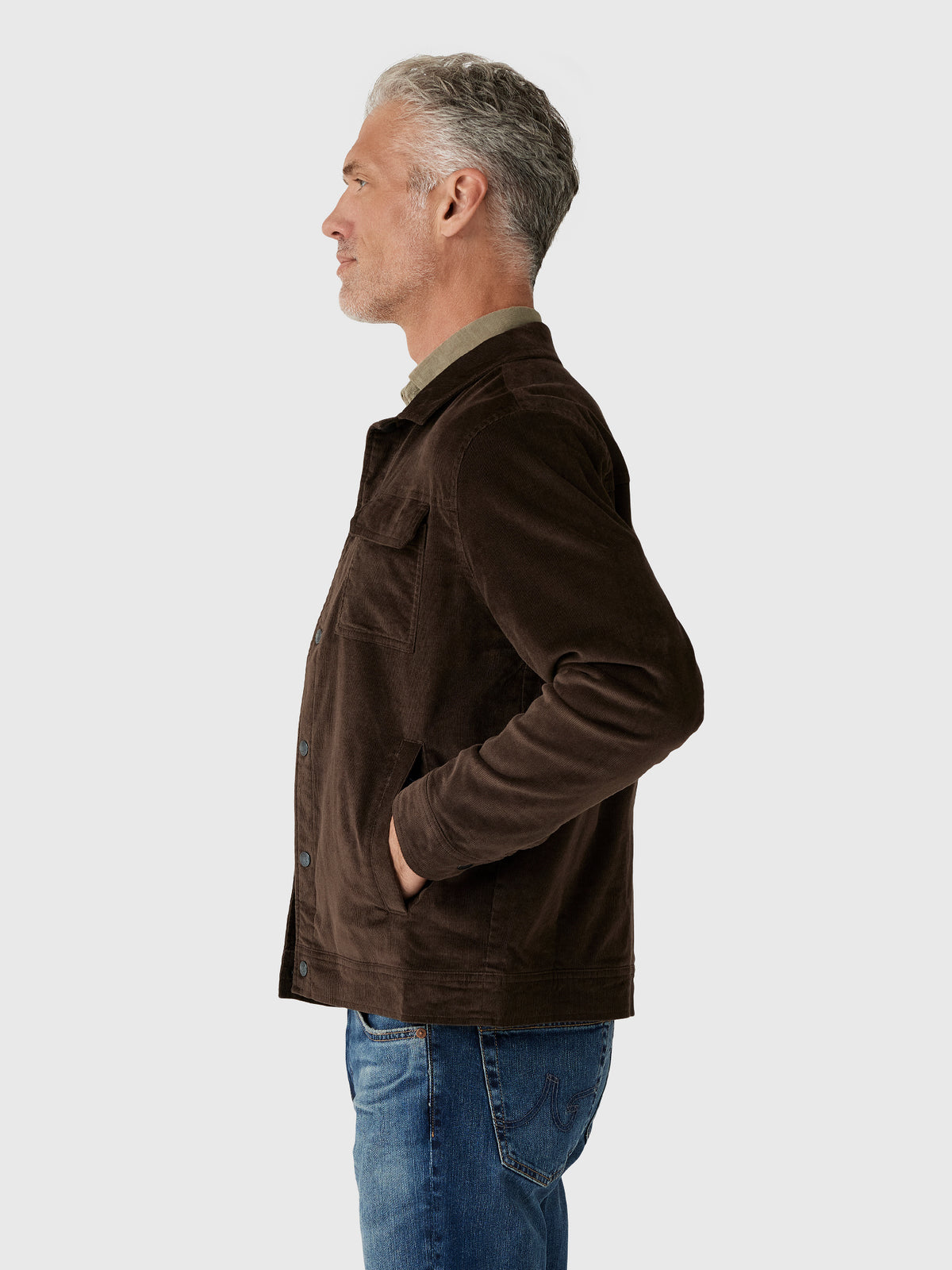 Peter Millar Crown Men's Camden Corduroy Jacket - Saint Bernard