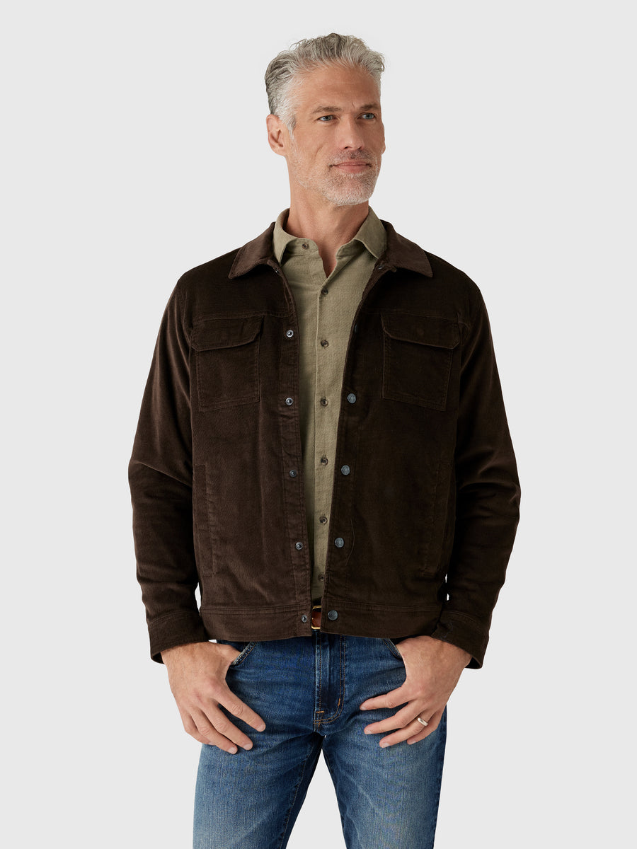 Peter Millar Crown Men's Camden Corduroy Jacket - Saint Bernard