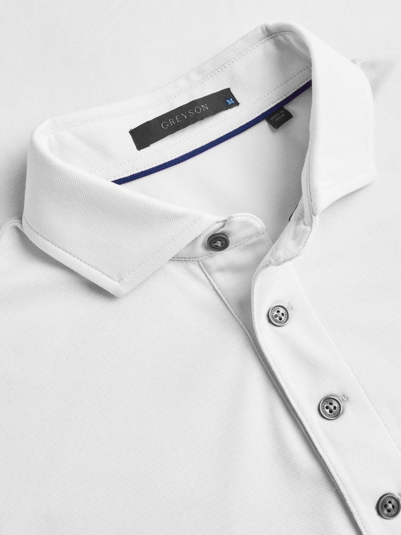 Greyson Men's Omaha Long Sleeve Polo - Saint Bernard