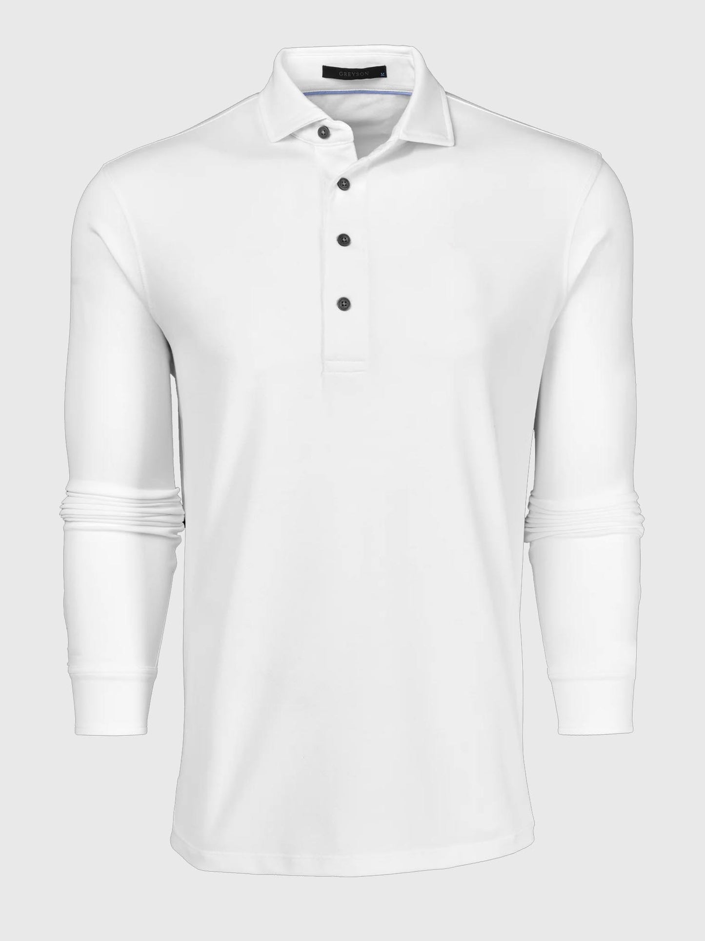 Greyson Men's Omaha Long Sleeve Polo - Saint Bernard