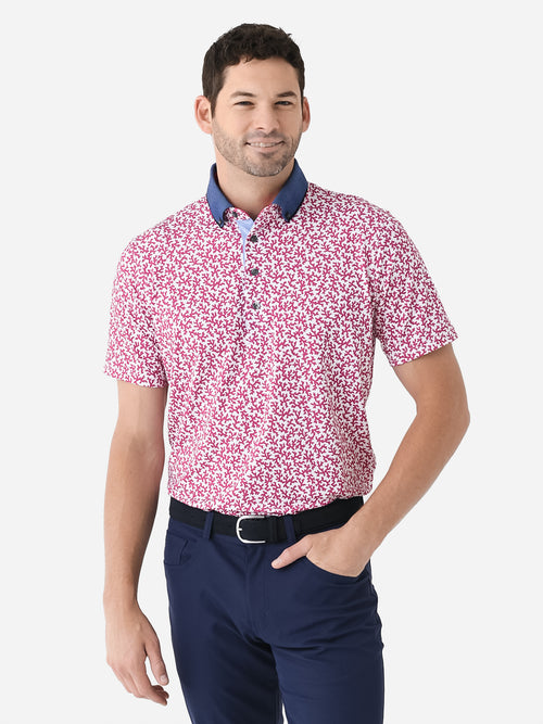 Greyson Men's Coral Dreams II Polo