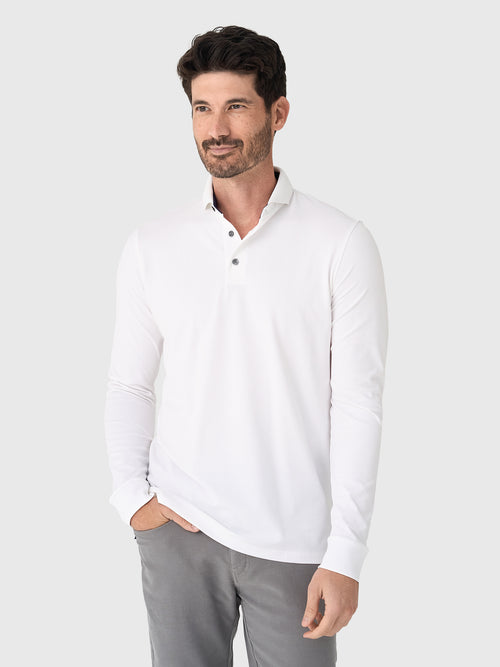 Greyson Men's Cherokee Long Sleeve Polo
