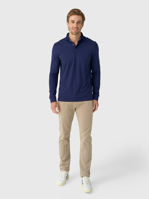 Greyson Men's Cherokee Long Sleeve Polo