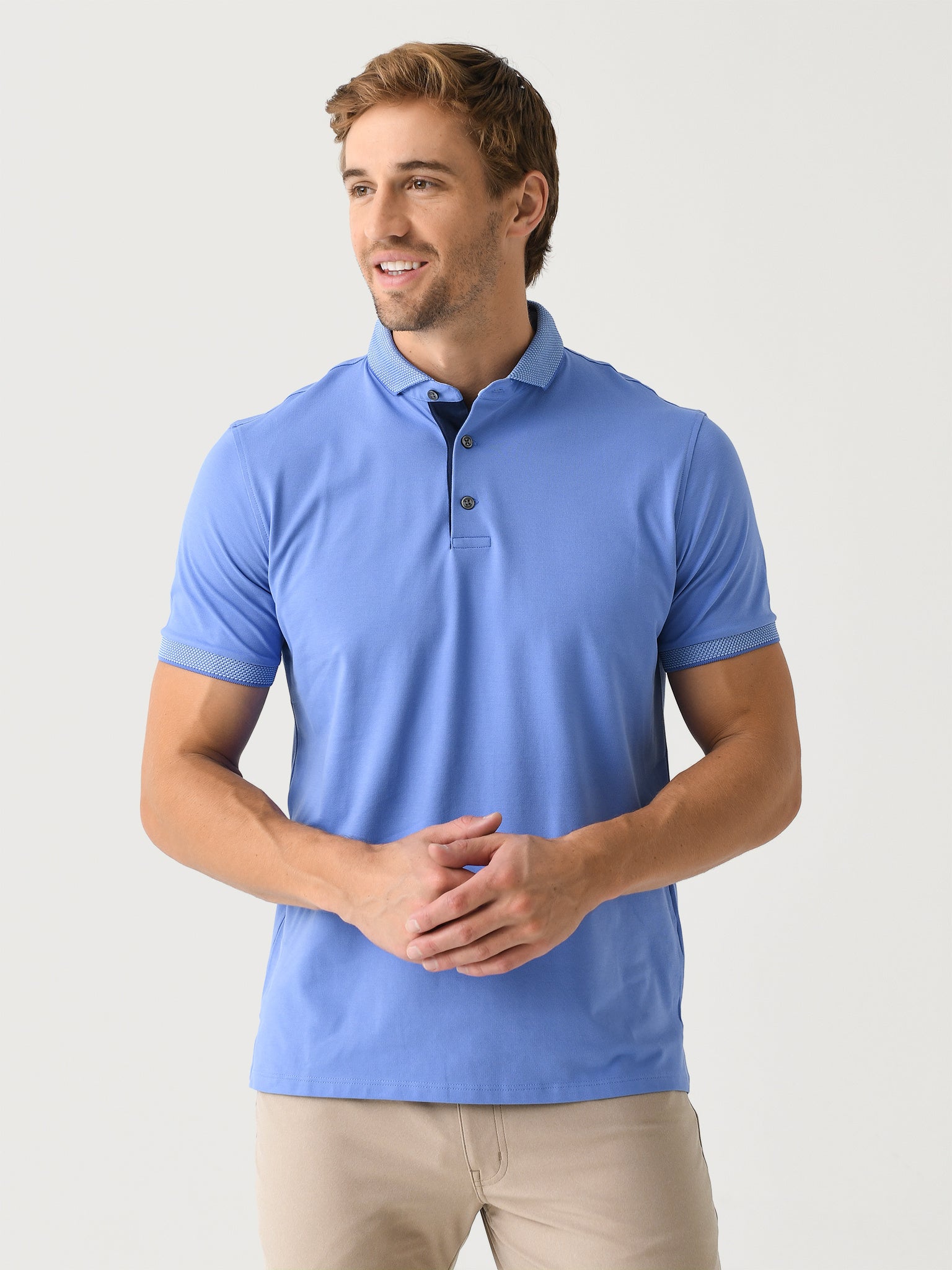 Greyson Men's Cherokee Polo | $108.00 | Saint Bernard