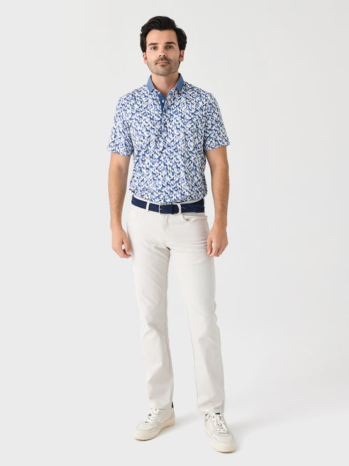 Greyson Men's Micro In The Shadows Polo