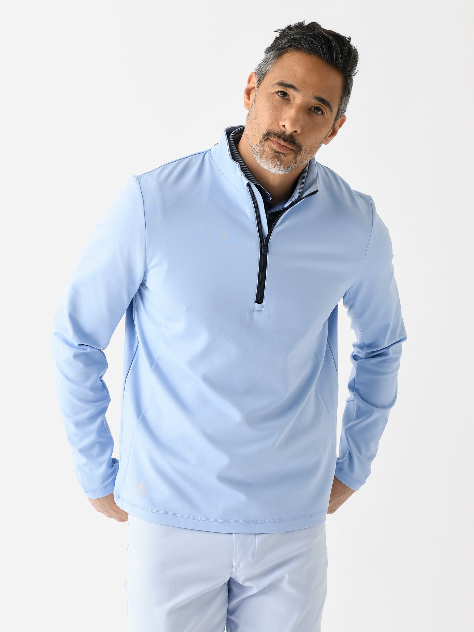 Greyson Men's Sequoia Quarter-Zip - Saint Bernard