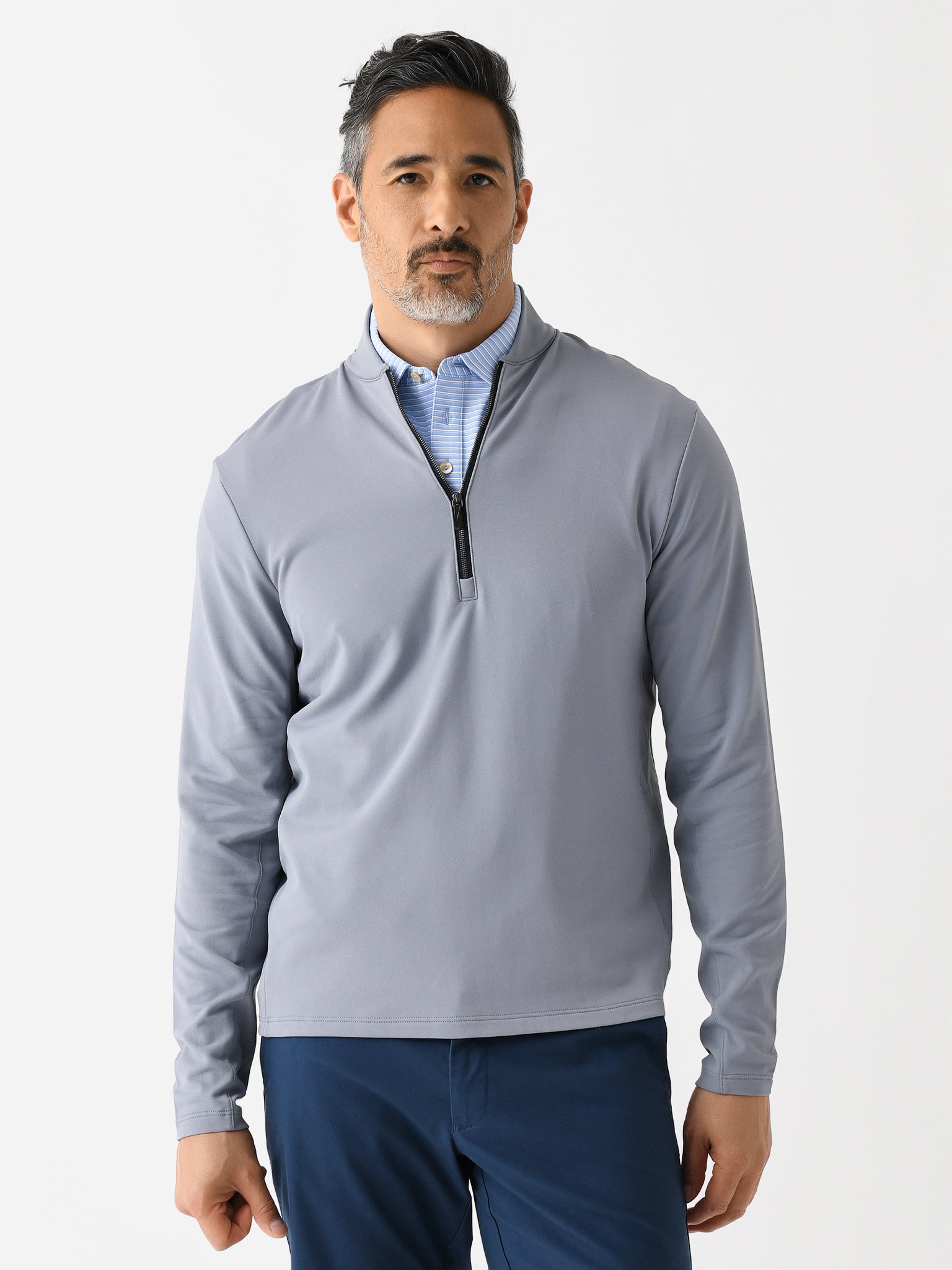 Greyson Men's Siasconset Quarter-Zip - Saint Bernard
