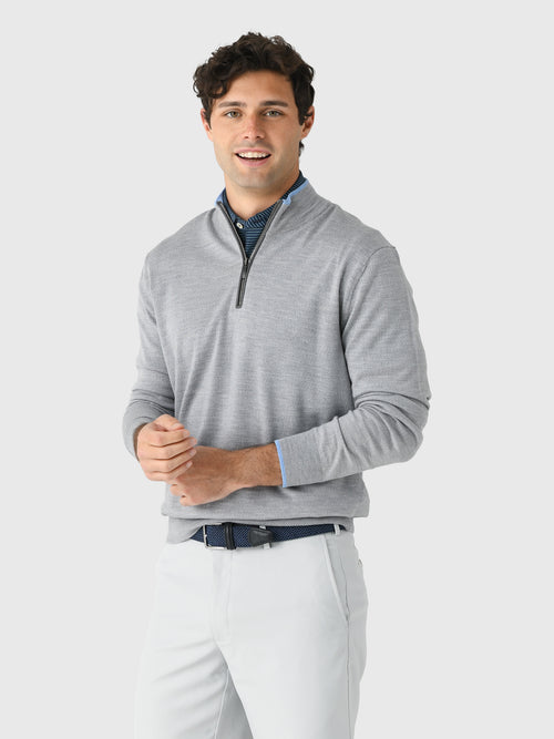 Greyson Men's Saratoga Quarter-Zip Sweater