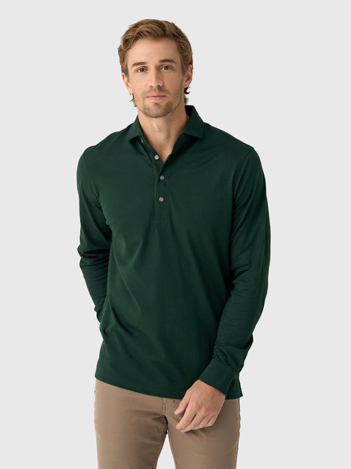 Greyson Men's Omaha Long Sleeve Polo