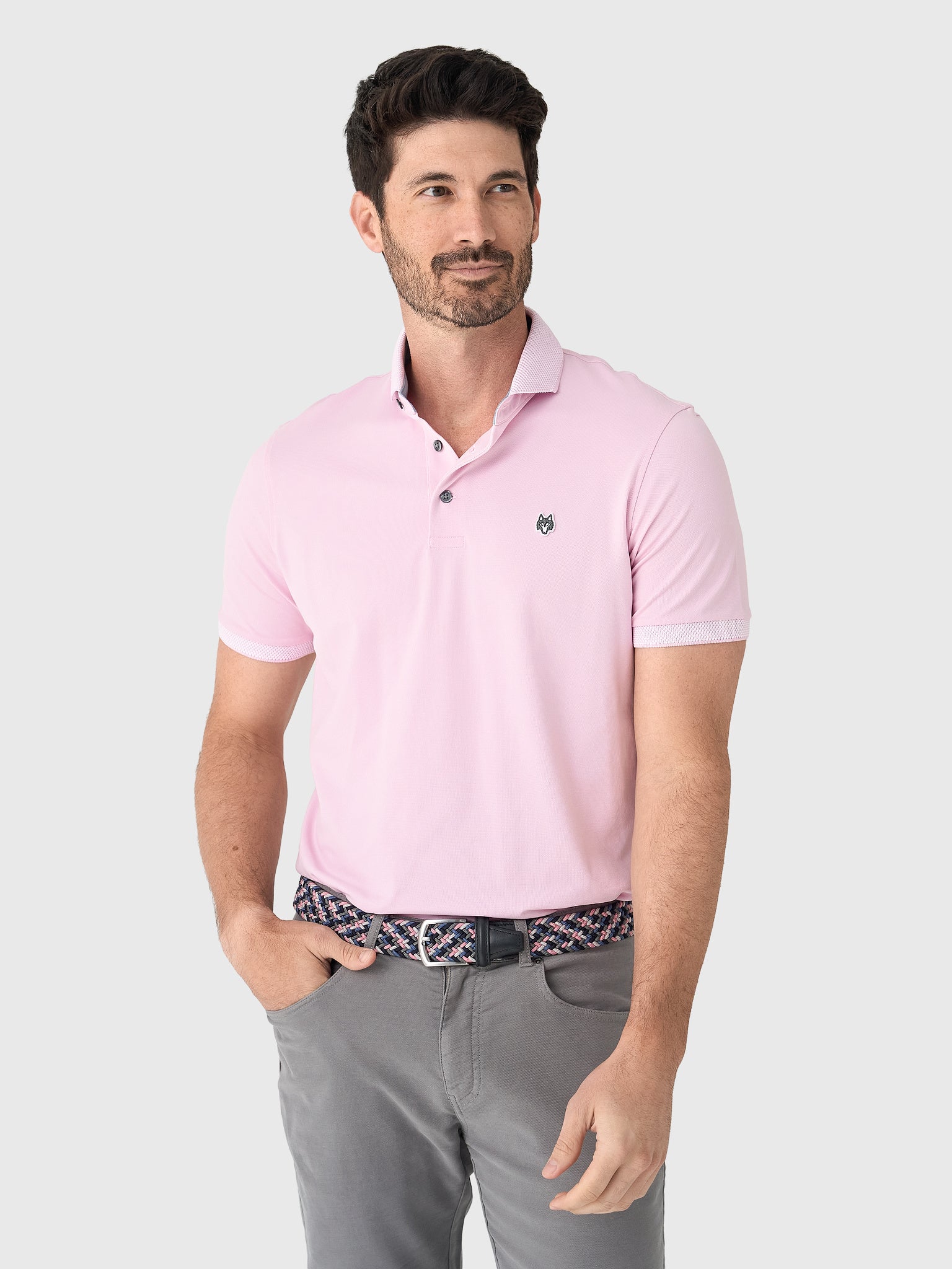 Greyson Men's Cherokee Icon Polo - Saint Bernard