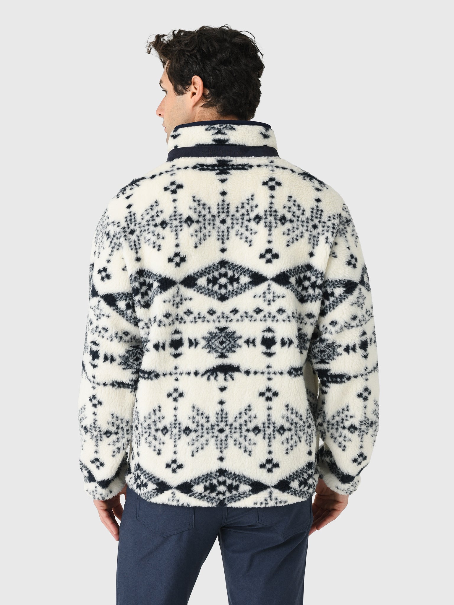 Greyson Men's Grand Teton Sherpa Half-Zip Jacket – Saint Bernard