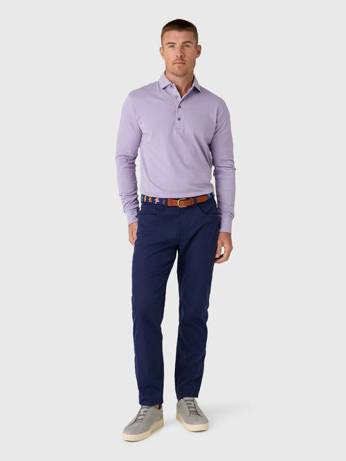 Greyson Men's Omaha Long Sleeve Polo