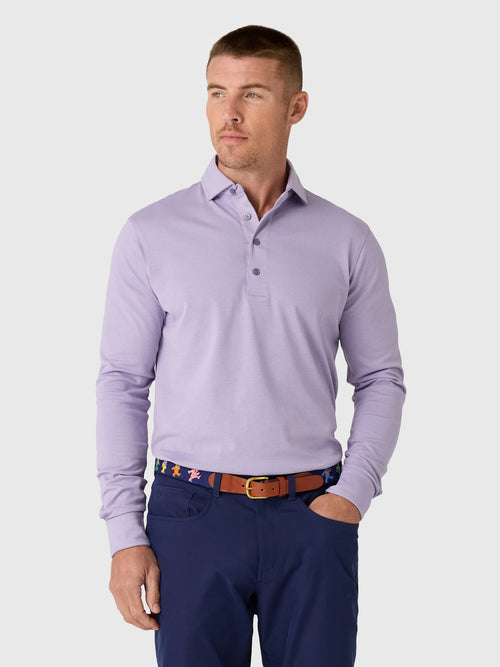 Greyson Men's Omaha Long Sleeve Polo