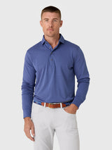 Greyson Men's Omaha Long Sleeve Polo - Saint Bernard