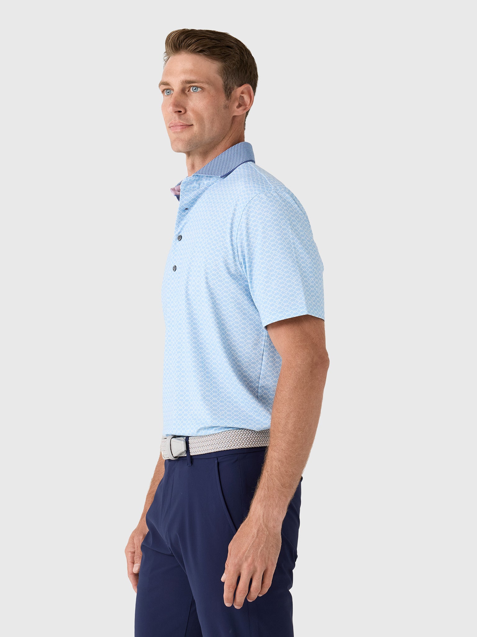 Greyson Men's Packline Polo - Saint Bernard