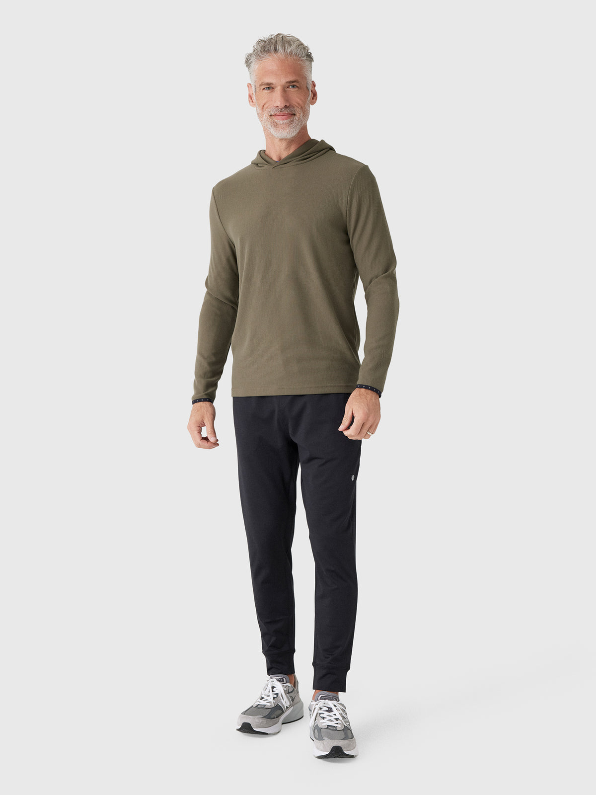 Greyson Men's Traverse Waffle Hoodie - Saint Bernard
