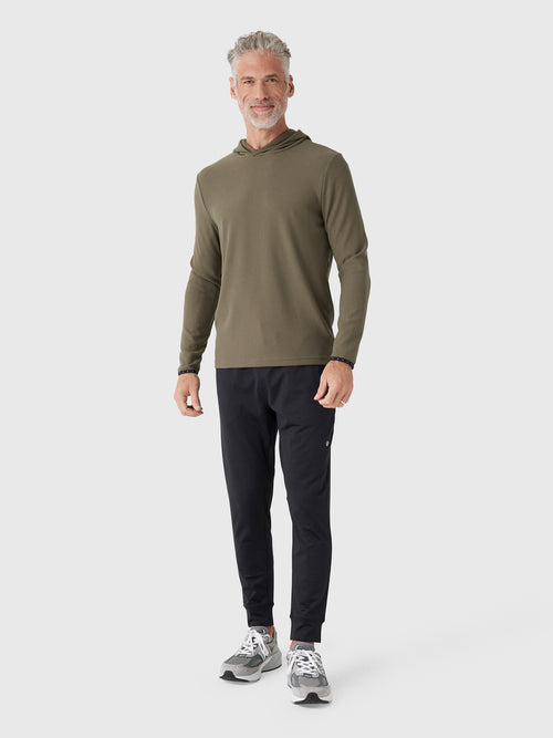 Greyson Men's Traverse Waffle Hoodie - Saint Bernard