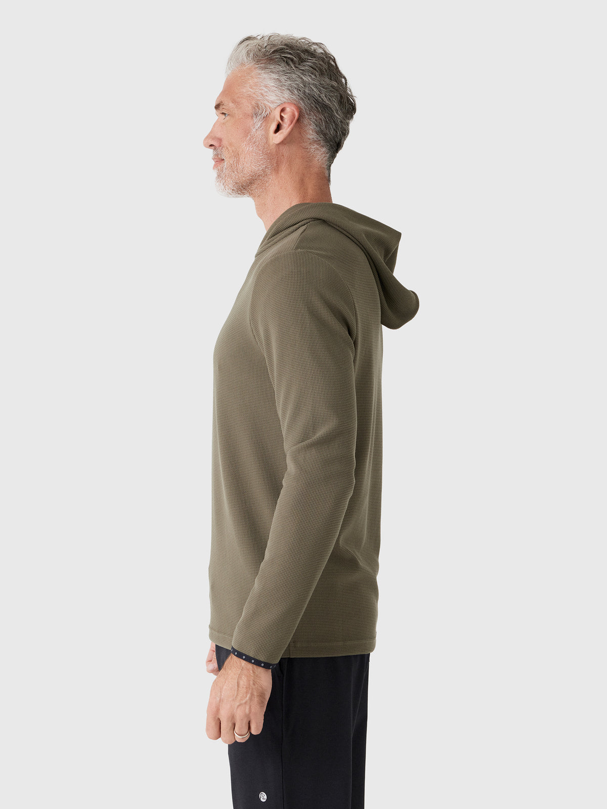 Greyson Men's Traverse Waffle Hoodie - Saint Bernard