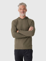 Greyson Men's Traverse Waffle Hoodie - Saint Bernard