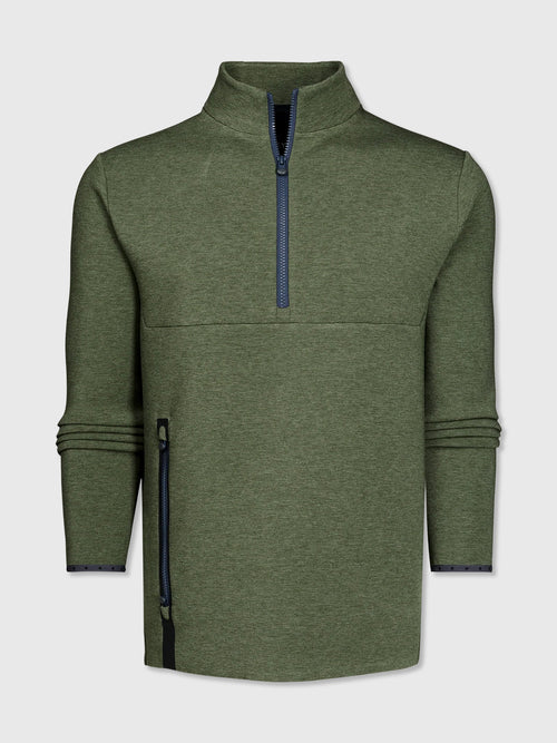 Greyson Men's Calgary Quarter-Zip - Saint Bernard