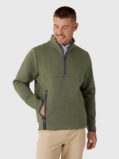 Greyson Men's Calgary Quarter-Zip - Saint Bernard