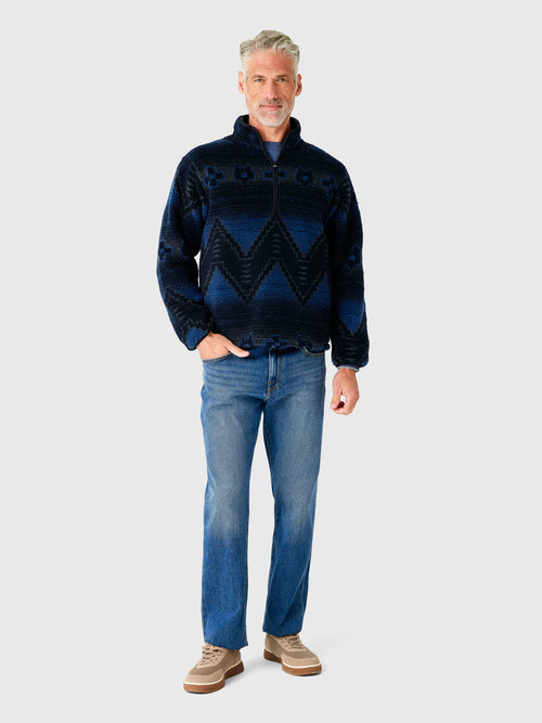 Greyson Men's Guardian Sherpa Fleece Half-Zip Pullover