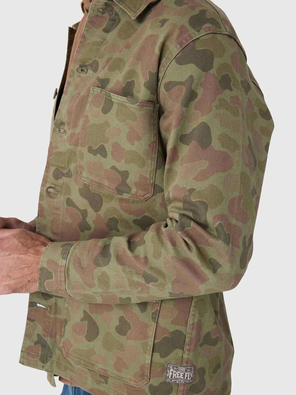 Free Fly Men's Folly Twill Chore Coat - Saint Bernard