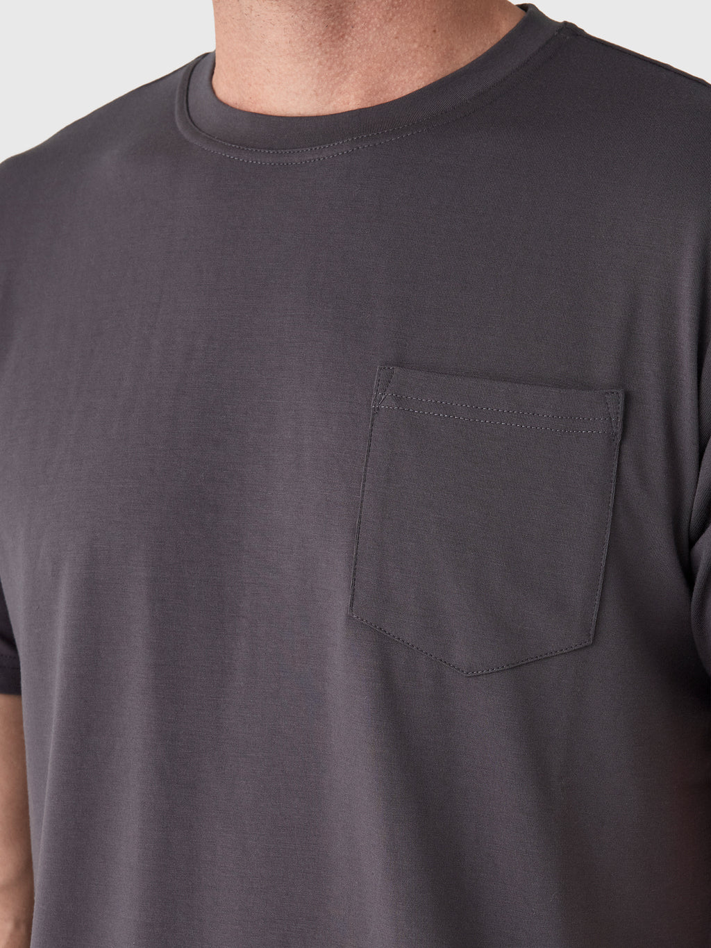 Free Fly Men's Bamboo Flex Pocket Tee - Saint Bernard
