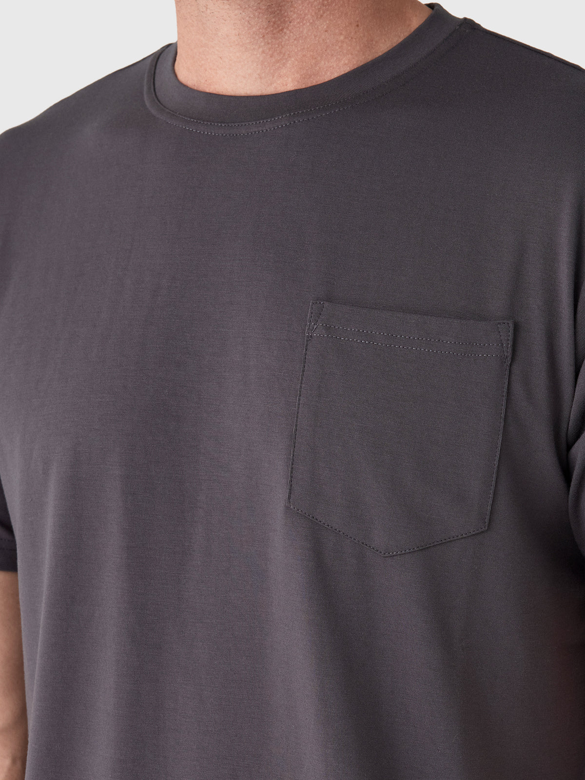 Free Fly Men's Bamboo Flex Pocket Tee - Saint Bernard