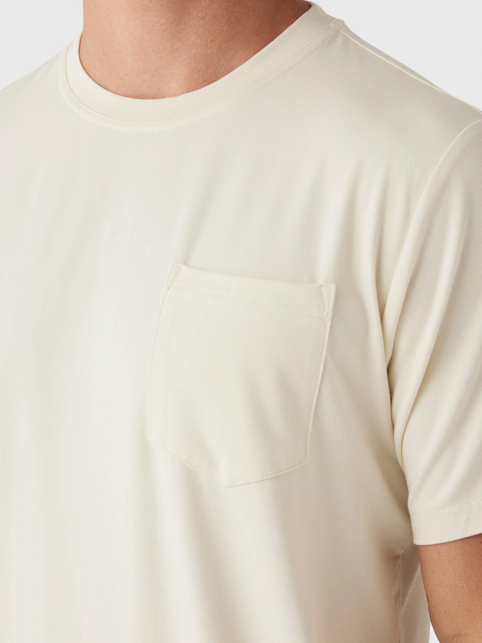 Free Fly Men's Bamboo Flex Pocket Tee - Saint Bernard