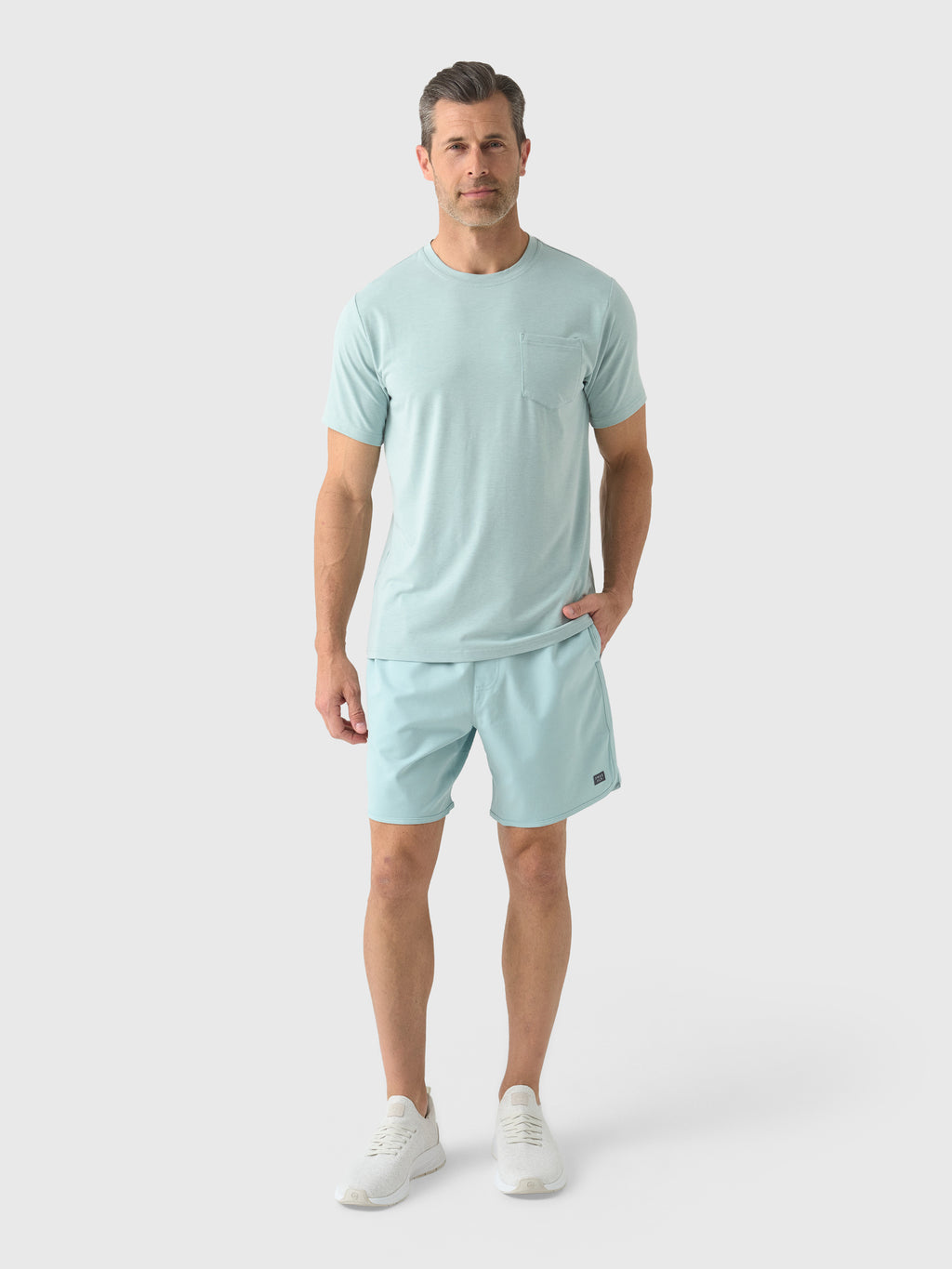 Free Fly Men's Bamboo Flex Pocket Tee - Saint Bernard