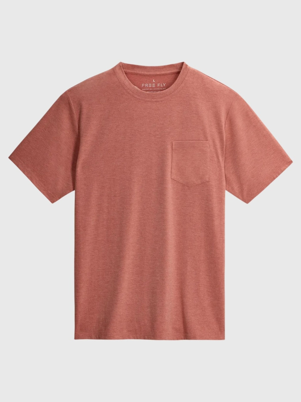 Free Fly Men's Bamboo Flex Pocket Tee - Saint Bernard