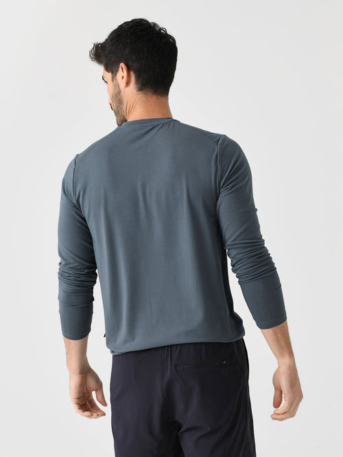 Free Fly Men's Bamboo Flex Long Sleeve Henley