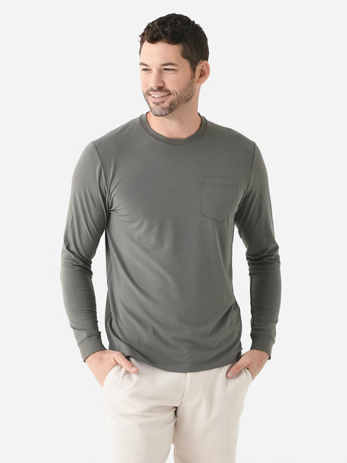 Free Fly Men's Bamboo Flex Long Sleeve Pocket Tee