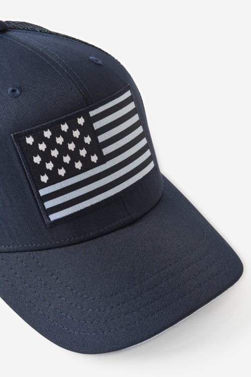 Greyson Men's Wolf Flag Trucker Hat
