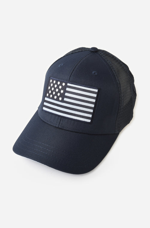 Greyson Men's Wolf Flag Trucker Hat