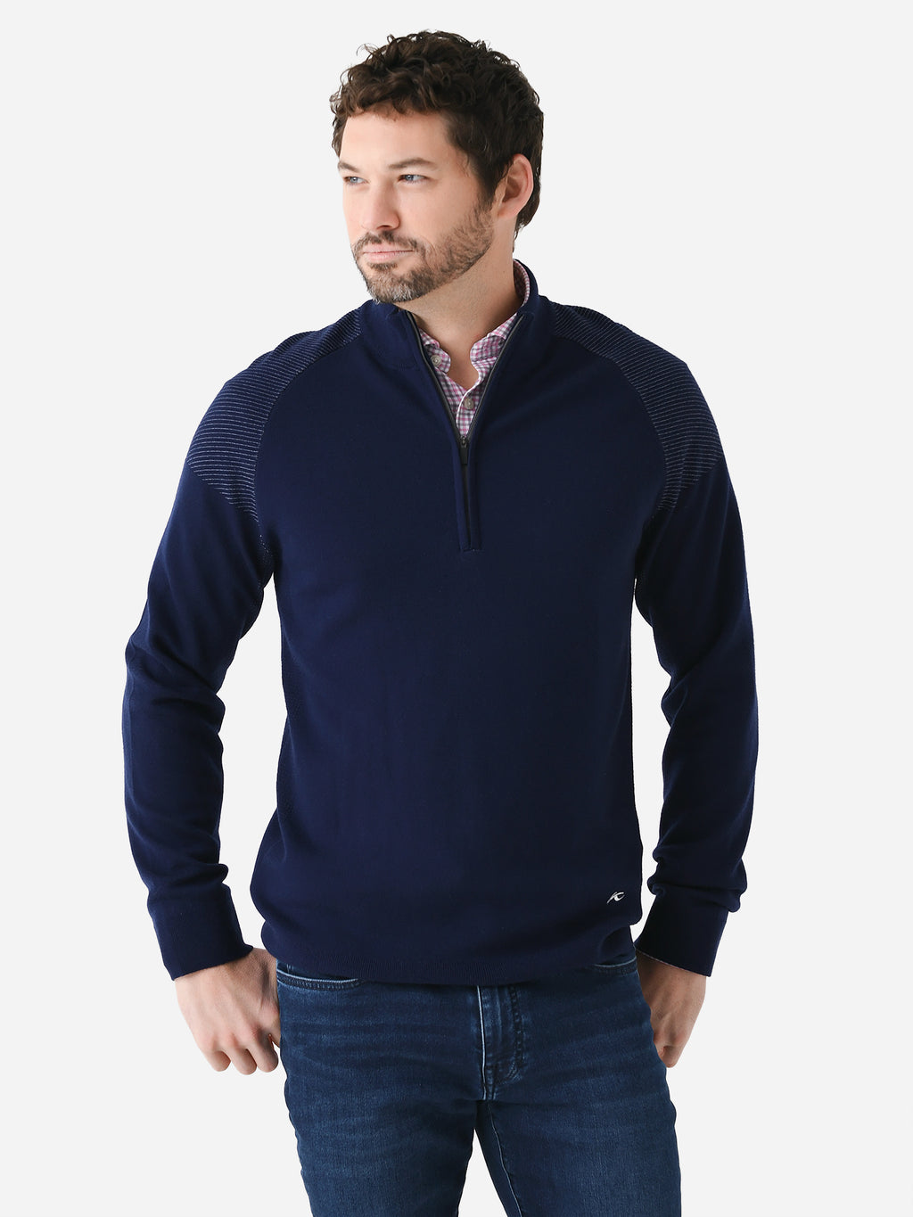 KJUS Men's Kulm Half-Zip - Saint Bernard