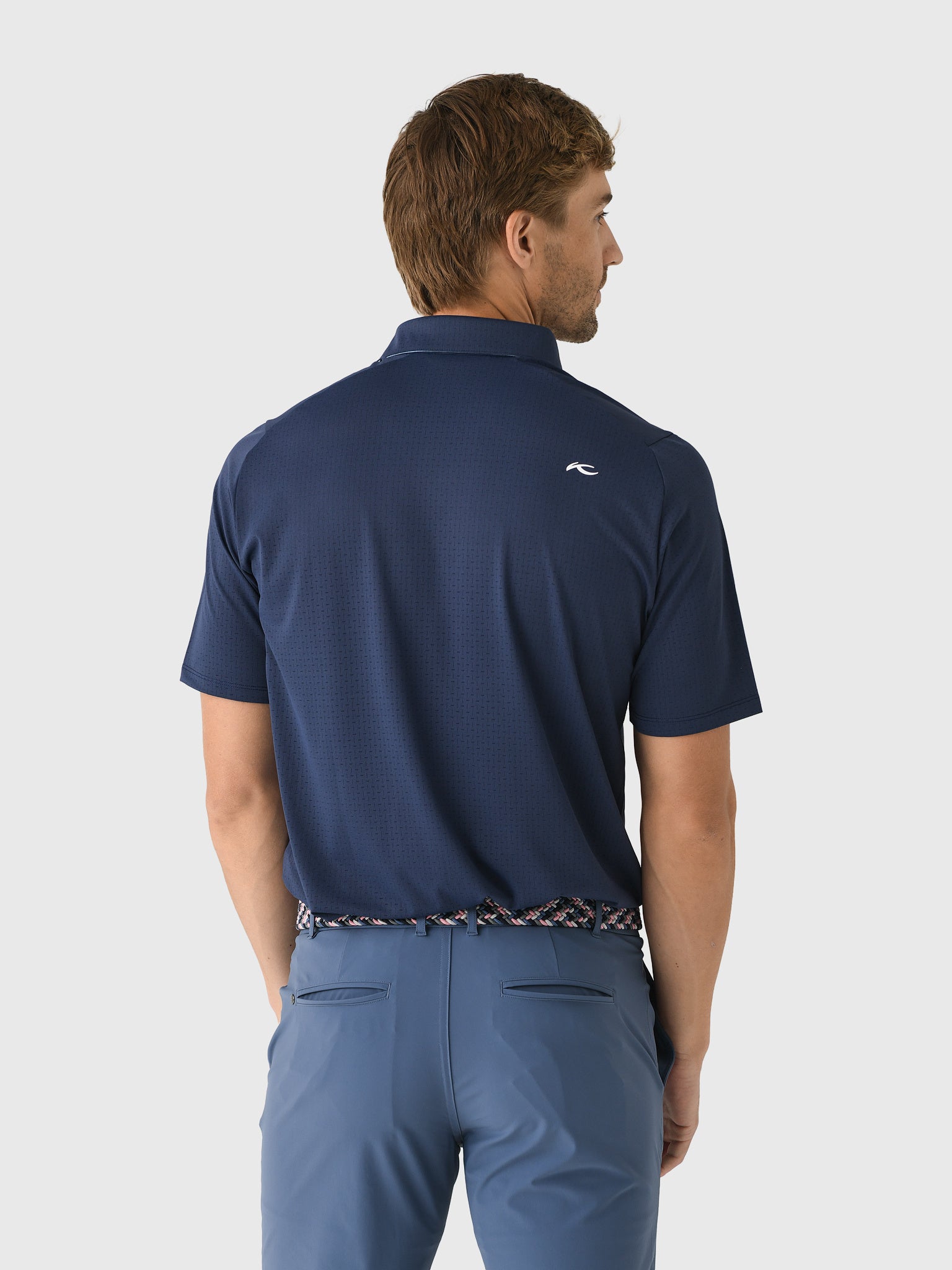 KJUS Men's Savin Structure Polo | $99.00 | Saint Bernard
