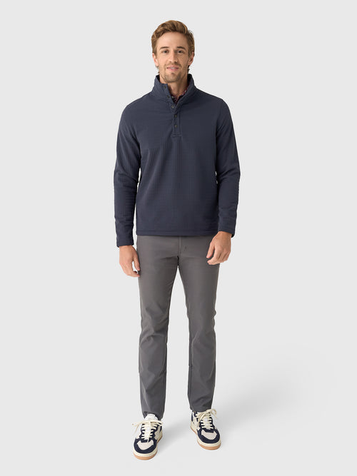 Free Fly Men's Gridback Fleece Snap Pullover