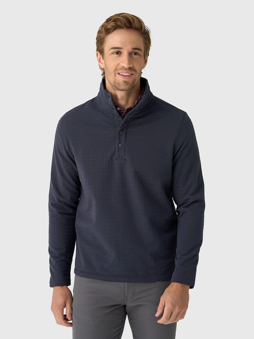 Free Fly Men's Gridback Fleece Snap Pullover