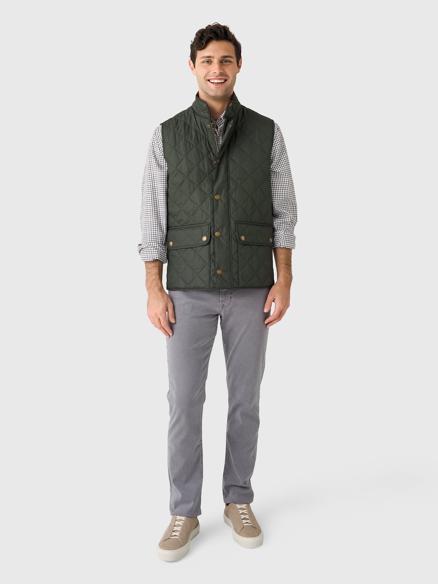 Barbour Men's New Lowerdale Quilted Gilet – Saint Bernard