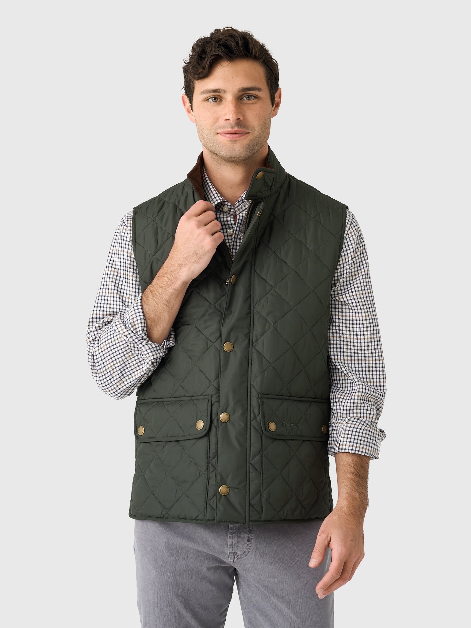 Barbour Men's New Lowerdale Quilted Gilet – Saint Bernard