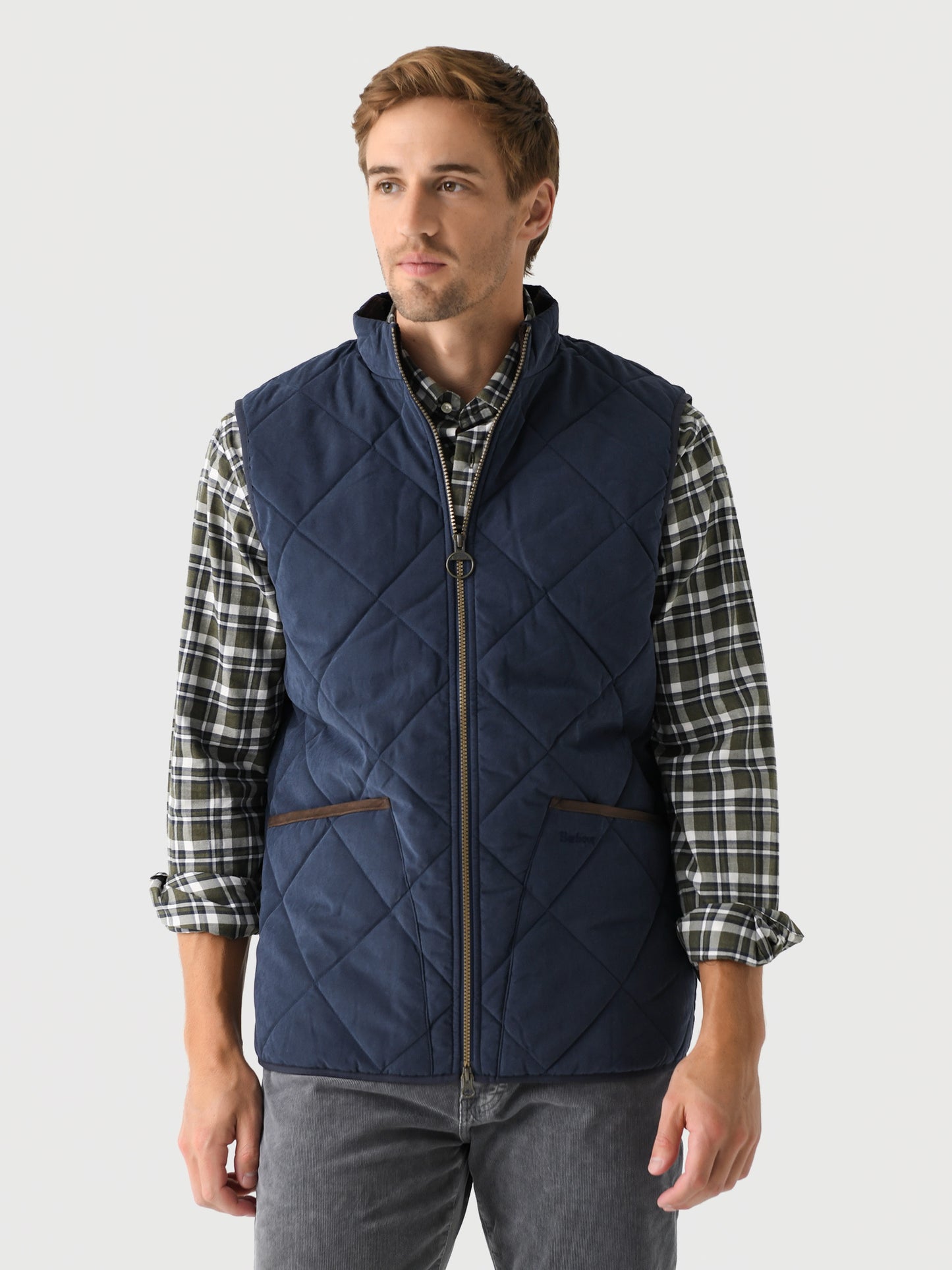 Barbour Men's Country Liddesdale Quilted Gilet - Saint Bernard