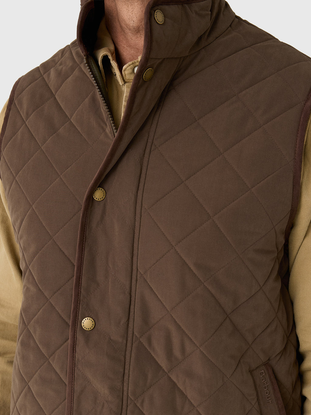 Barbour Men's Rosley Polarquilt Gilet - Saint Bernard