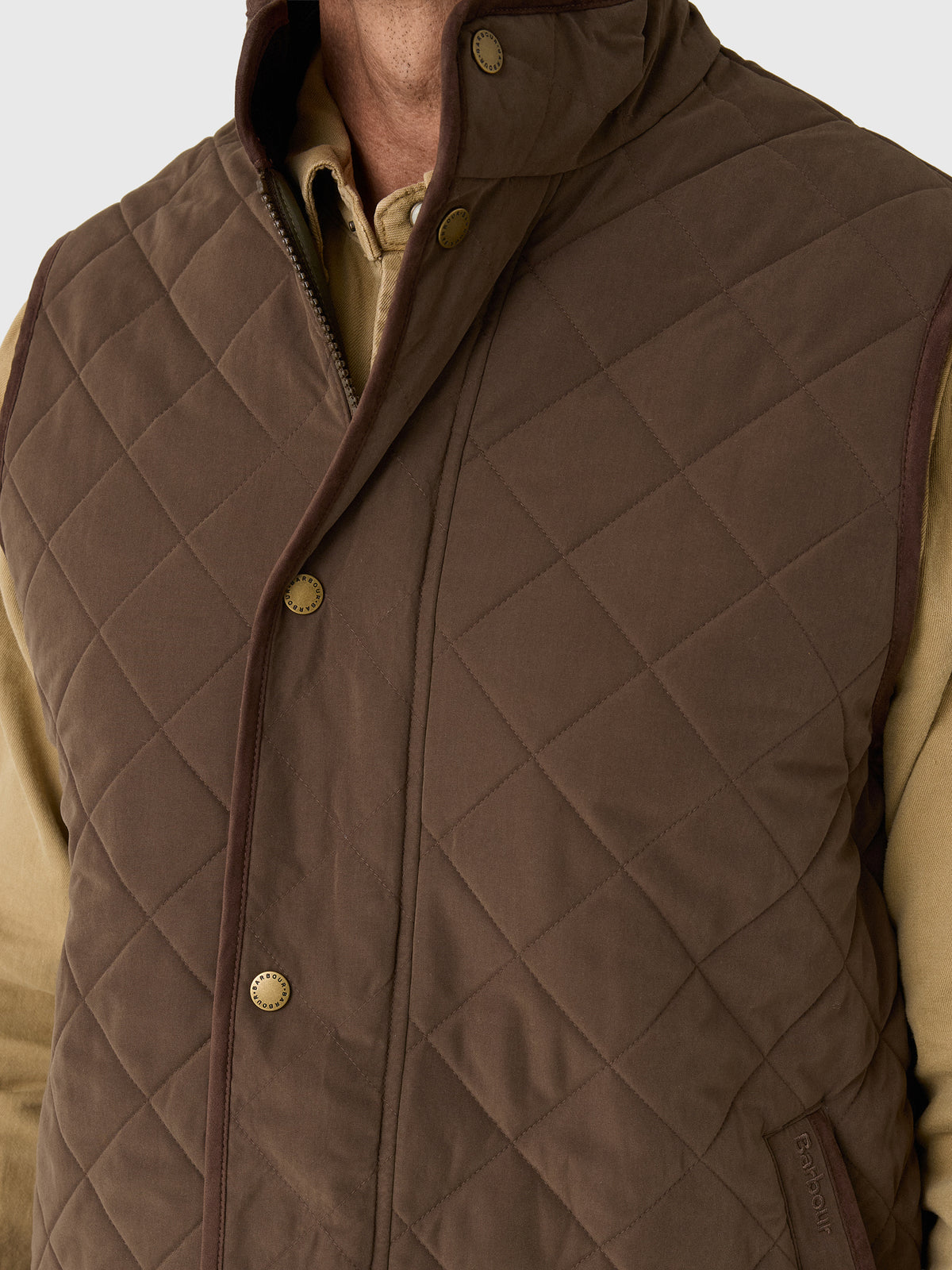 Barbour Men's Rosley Polarquilt Gilet - Saint Bernard