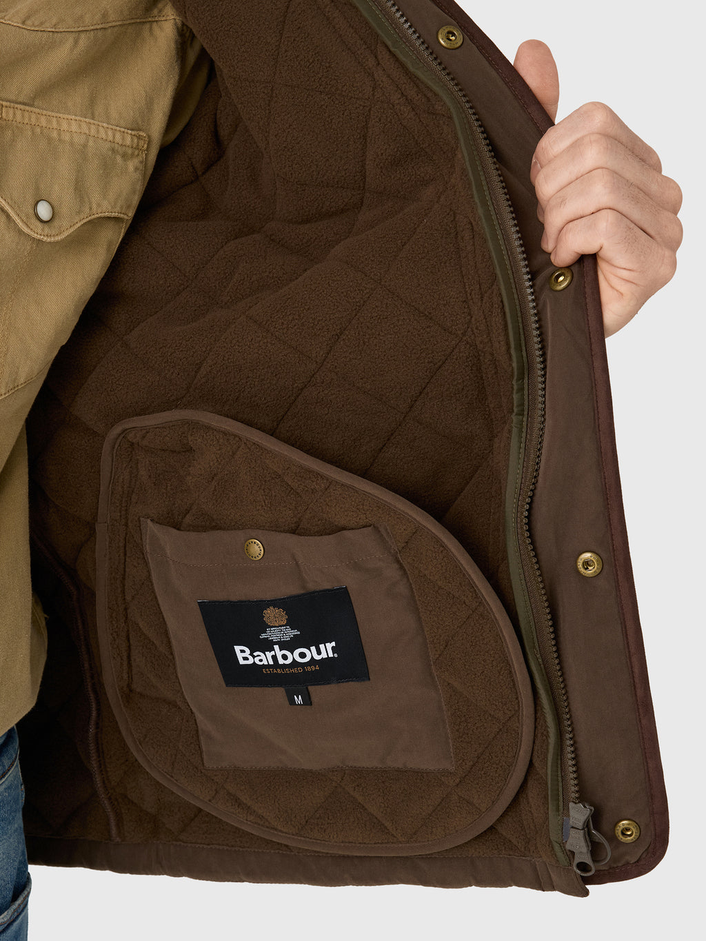 Barbour Men's Rosley Polarquilt Gilet - Saint Bernard